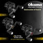 Okuma Hakai Low Profile Baitcaster Reel 6.2:1/7.3:1/8.1:1 6+1BB 9KG Max Drag